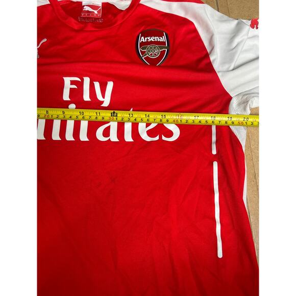 Puma Arsenal Home Men's Stadium Long Sleeve 14-15 Jersey Size Medium - Picture 5 of 8